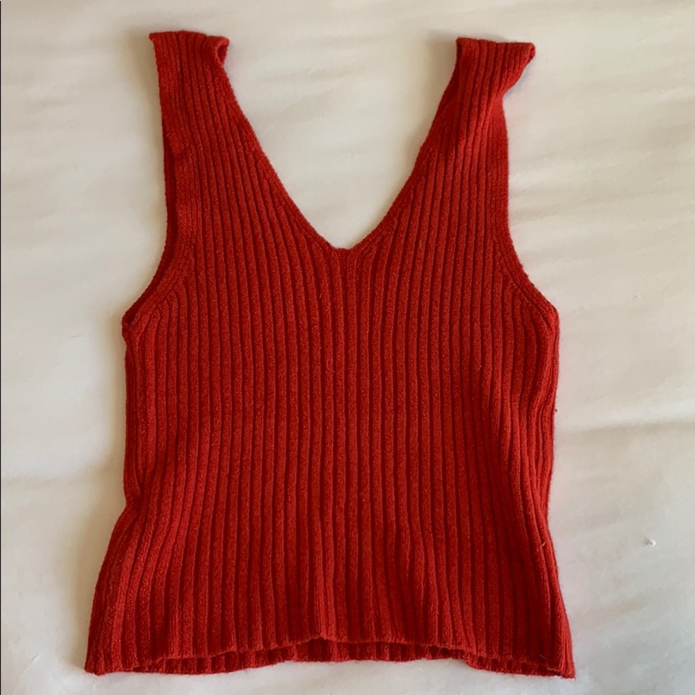 VNeck Crop Top - NWOT